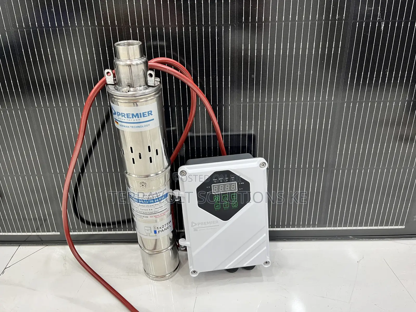 Premier Brushless Solar Pump 110m