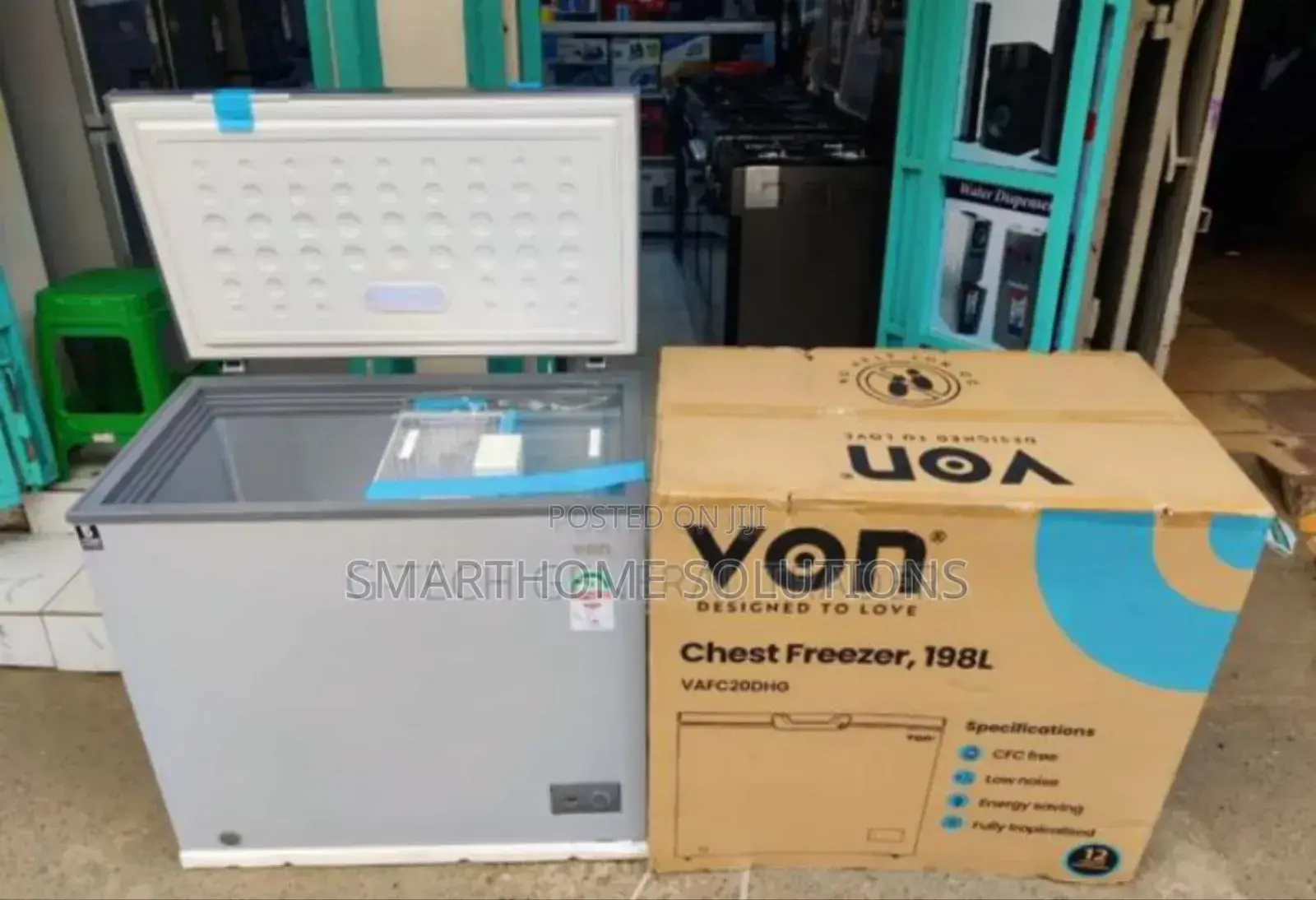 Von 198litres Chest Freezer. Heavy Duty