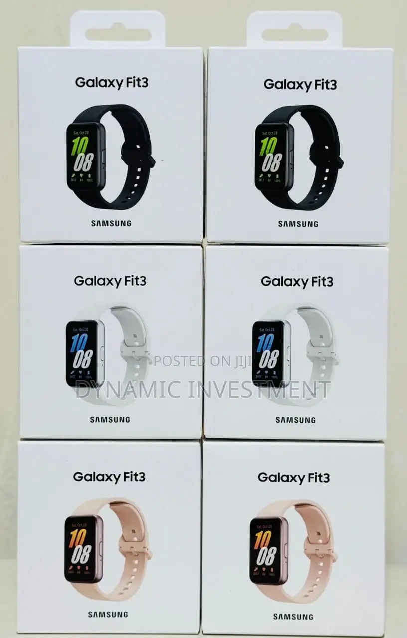 Samsung Galaxy Fit 3 [2024] Bluetooth Smart Watch Amoled-Silver