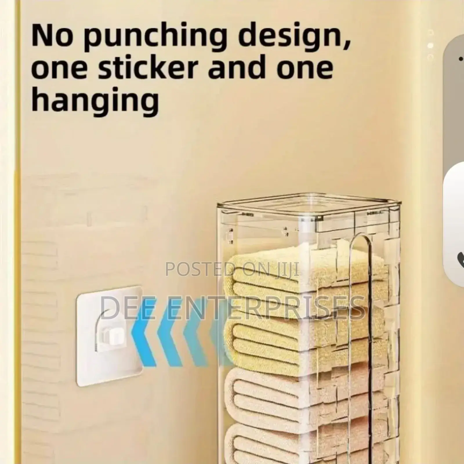 Wall-Mounted Socks Underwear Storage Box