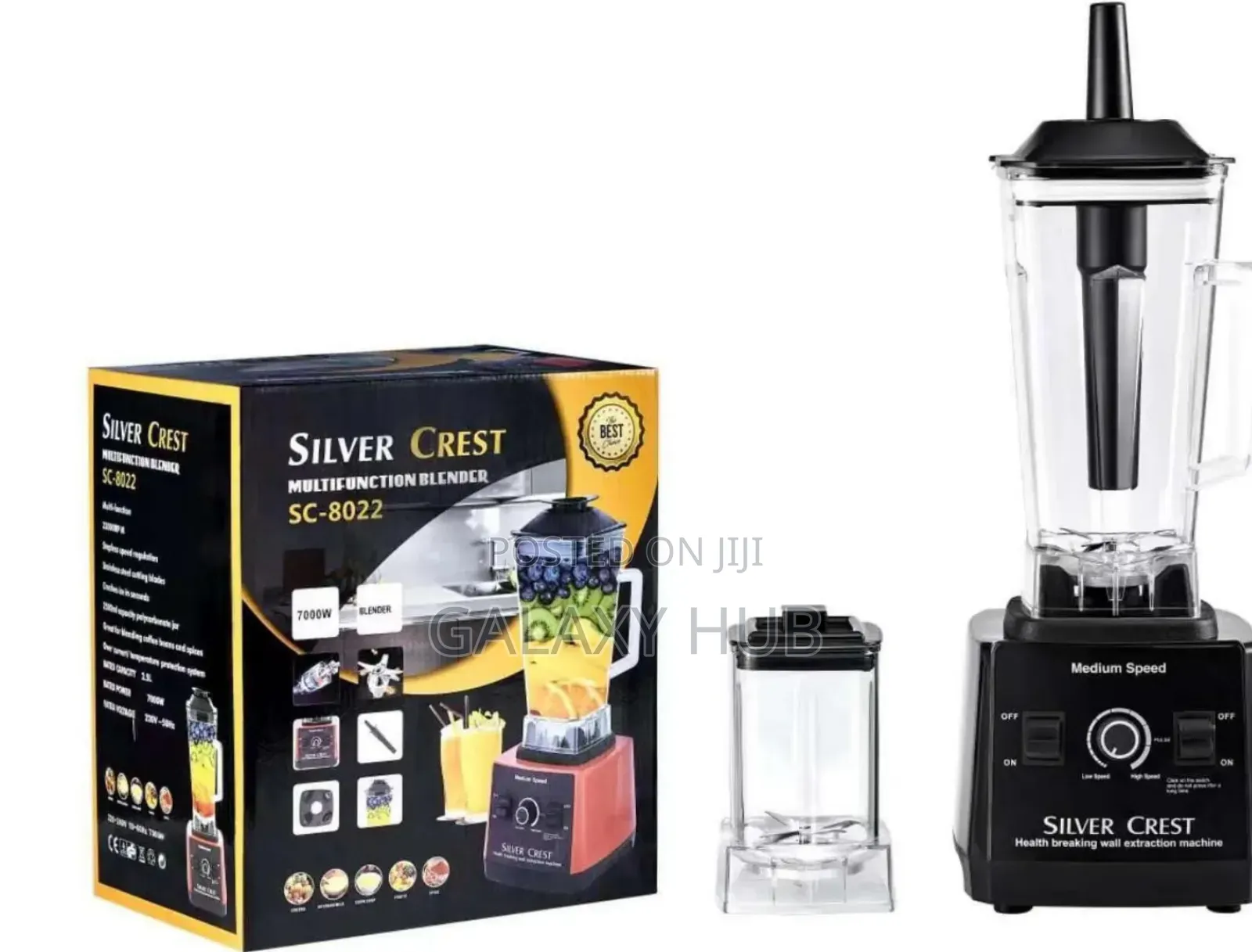 *7000 Watts Silver Crest Commercial Blender