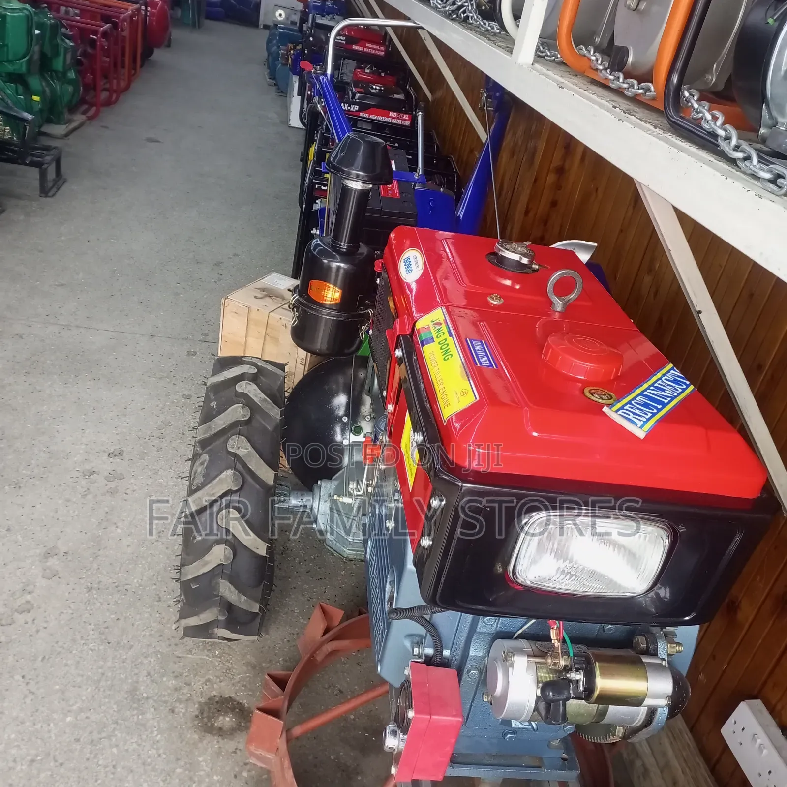 Walking Tractor Machine With 16hp Engine
