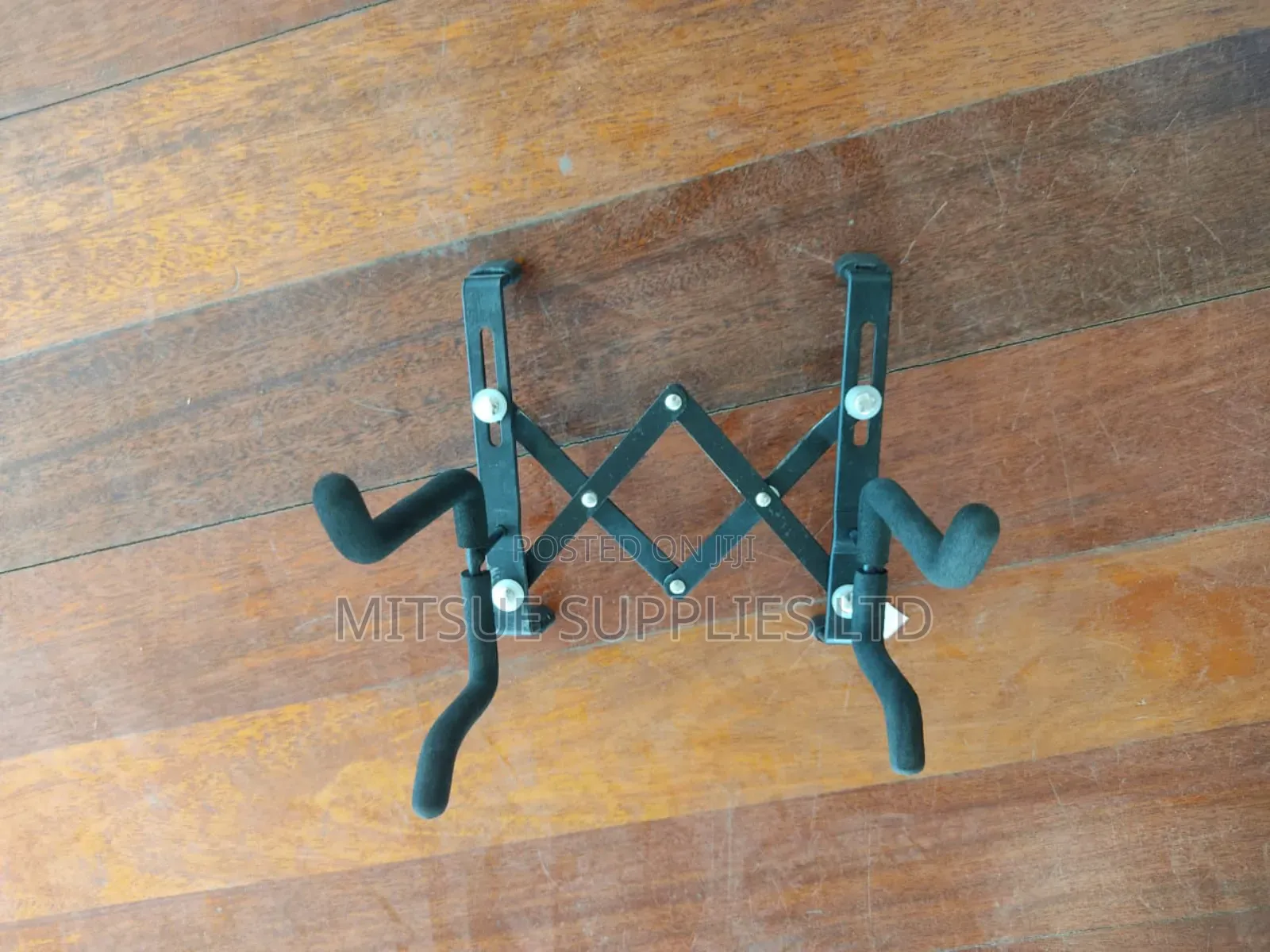 Metal Violin Stand Black