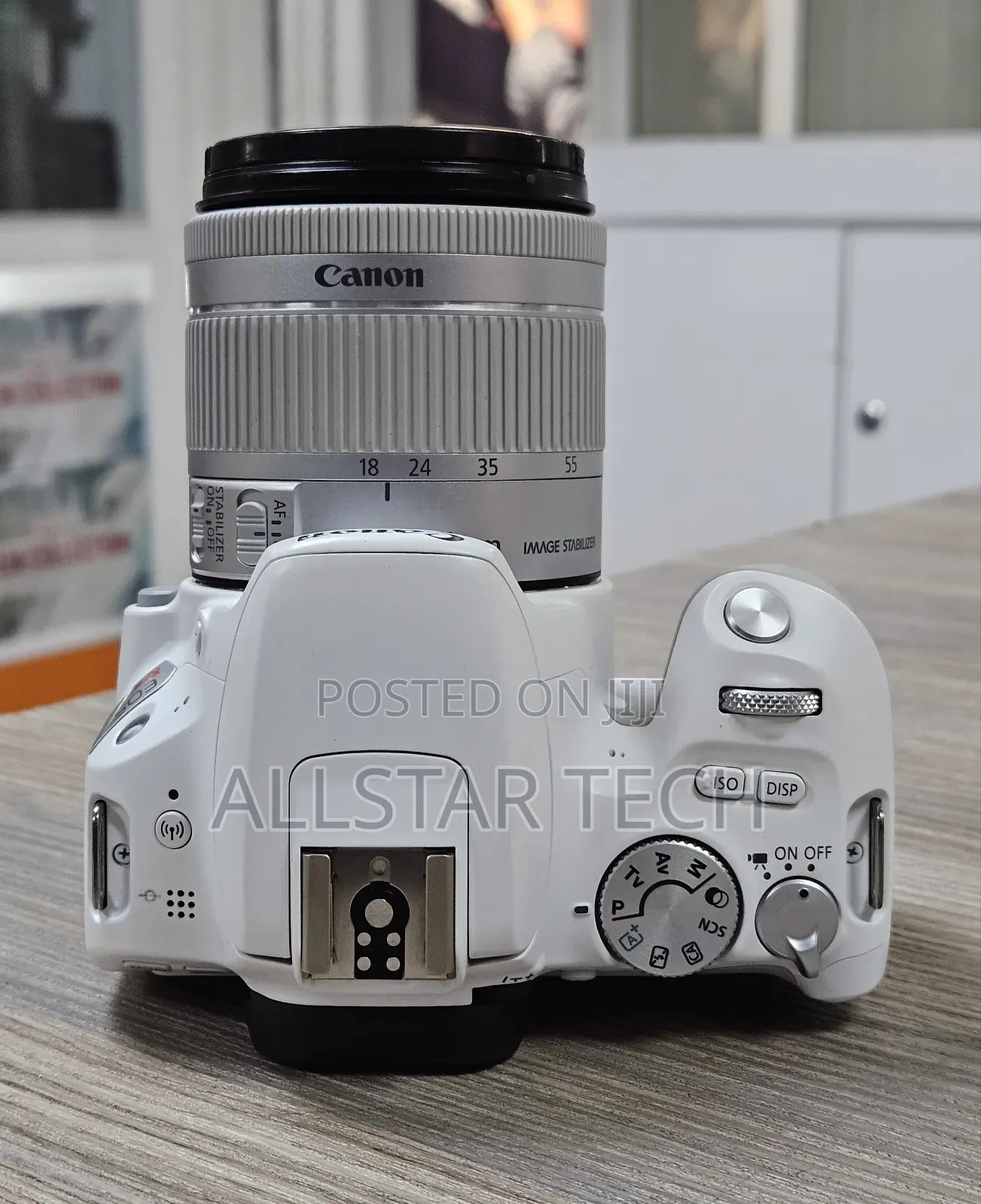 Canon Eos Rebel Sl2 DSLR Camera With 18-55mm (White)