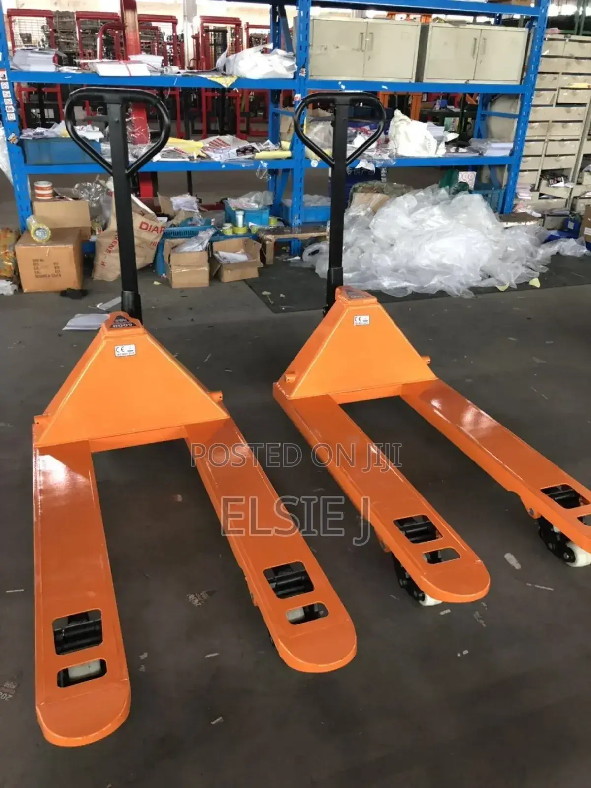 High-Lift 3 Tons Pallet Truck – Efficient Material Handling