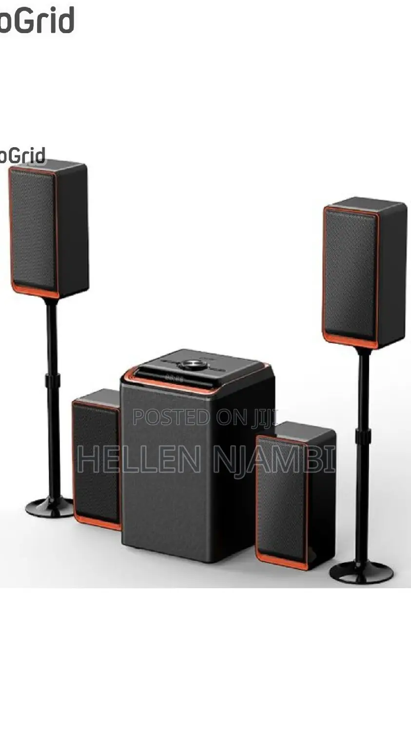 4.1ch Globalstar Pro 4 Multimedia System
Woofer