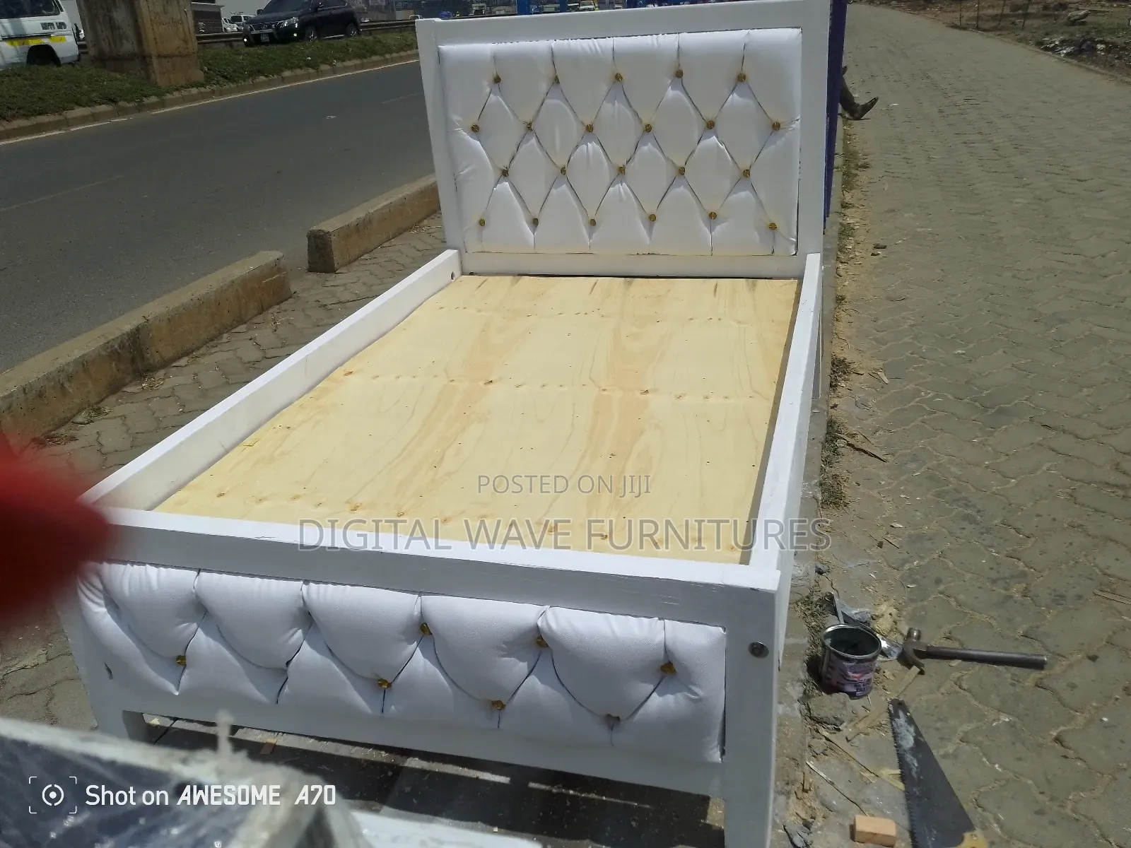 White Lexin Chester Bed 4*6