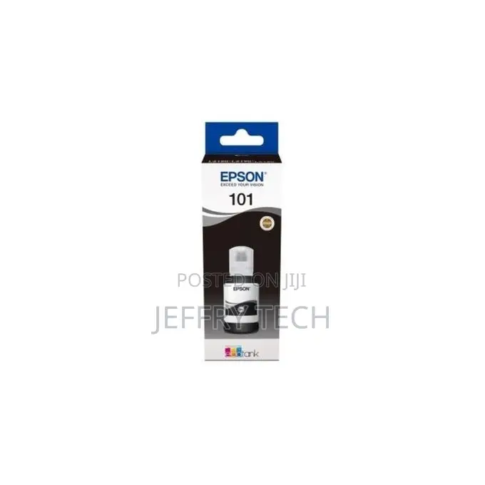 Epson 101 Eco Tank Black Ink Bottle 127ml +F
