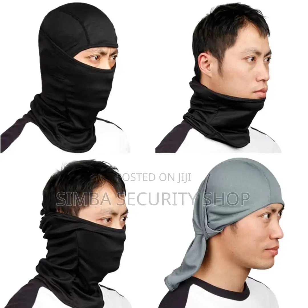 Brown Tactical Ski Mask Balaclava Full Face Cover Folding Military
