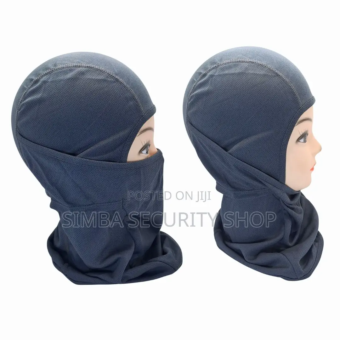 Grey Folding Tactical Breathable Balaclava One Hole Mask Fm6 Ski Gray