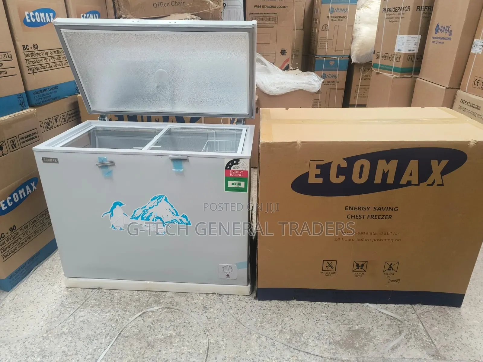 Ecomax Energy Saver 219l Extra Large Capacity Chest Freezer