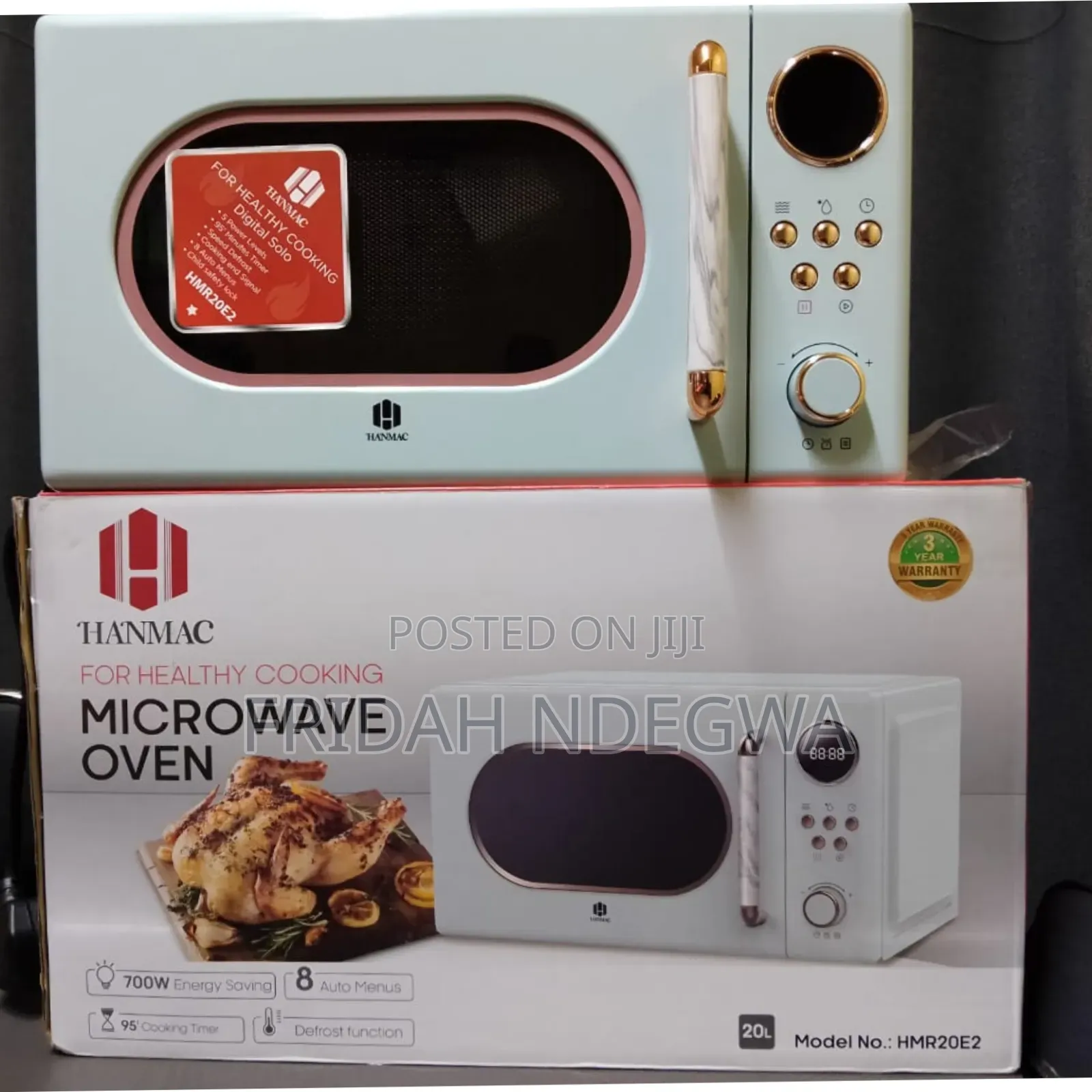 Hanmac 20l Digital Microwave (3 Years Warranty)