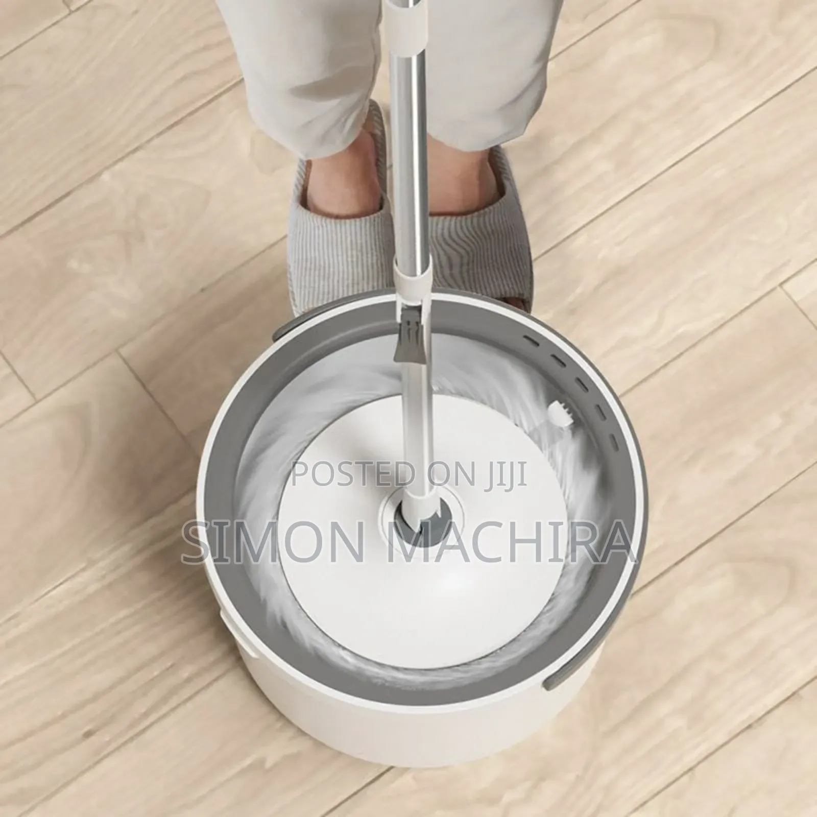 360-Degree Spin Mop With Bucket Spinning Mop