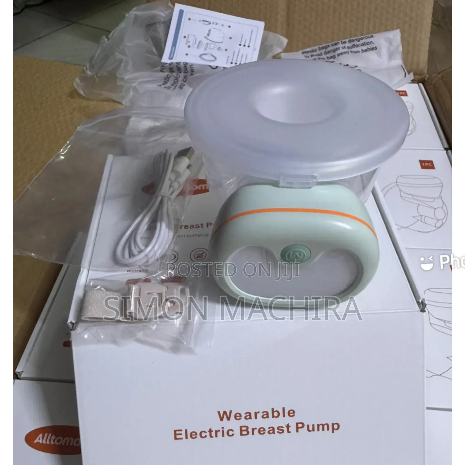 Wearable Rechargeable Electric Breast Pump