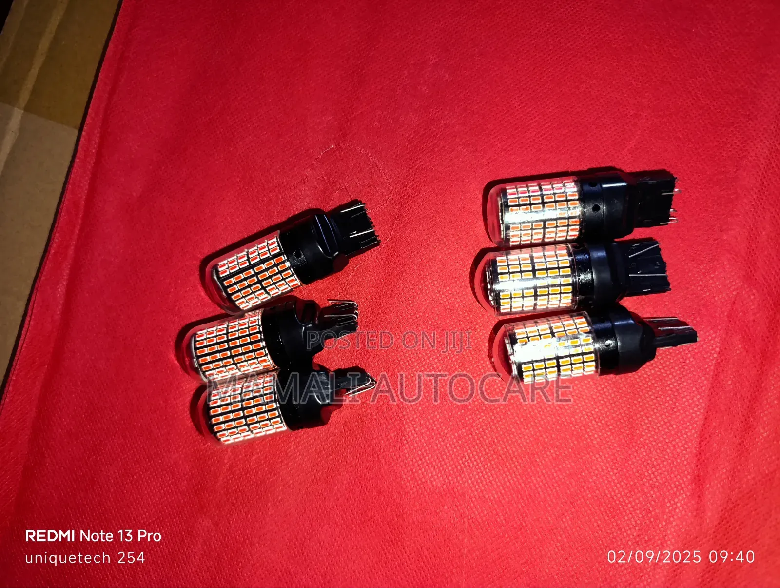 Capless Led Parking Reverse Indicator Bulbs 2 PCS Universal