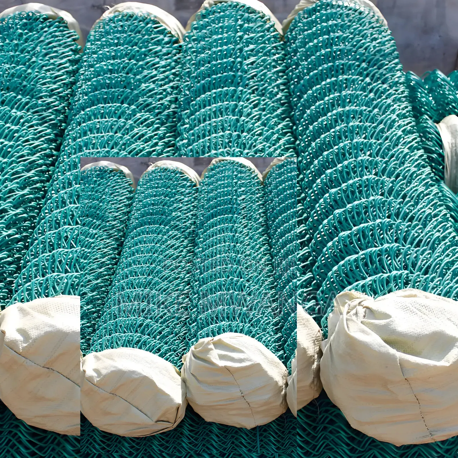 Commercial Security PVC Coated Chain Link