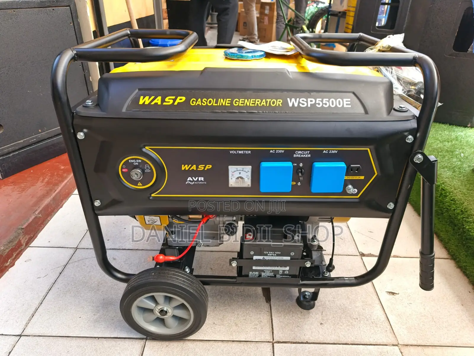 Wasp Petrol Generator 6.5kva Heavy Duty With Avr
