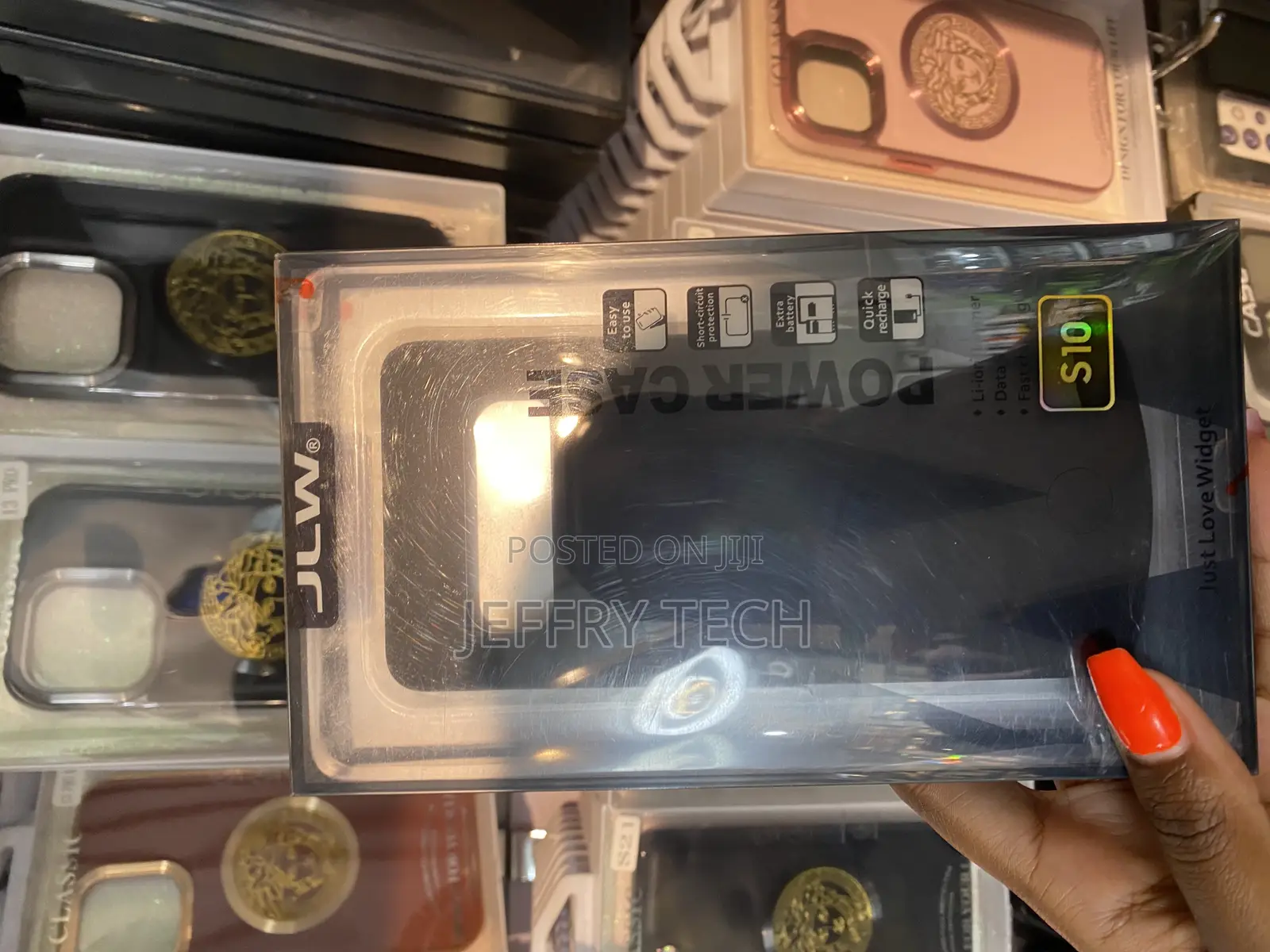 Trswyop Battery Case for Samsung Galaxy S10 5000mah