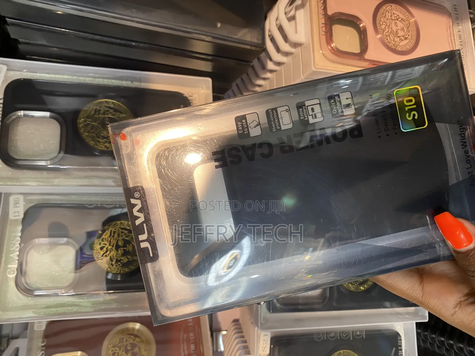 Trswyop Battery Case for Samsung Galaxy S10 5000mah