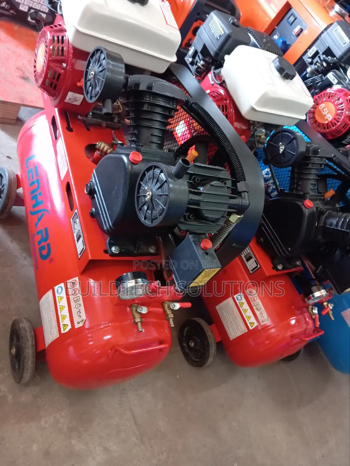 Petrol Powered Air Compressor 50 LTRS