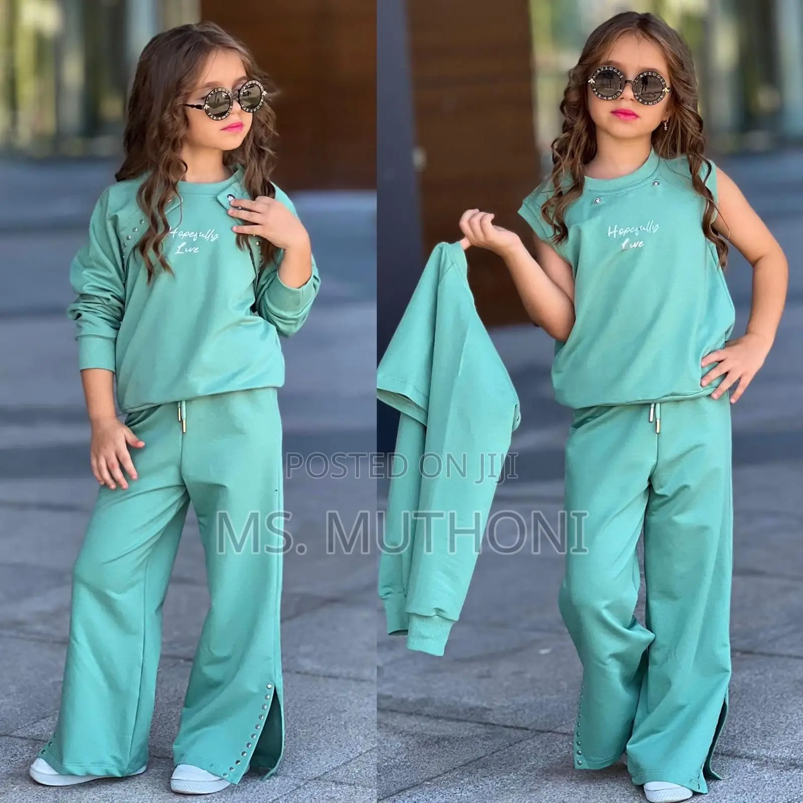  3 Piece Trendy Turkey Trucks for Girls