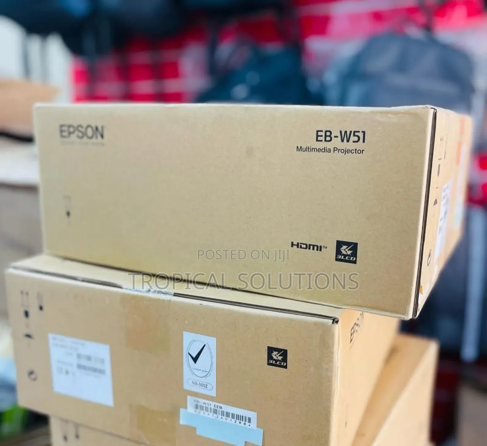 Epson Eb-W51 Projector 3lcd Technology Wxga 4000 Lumens