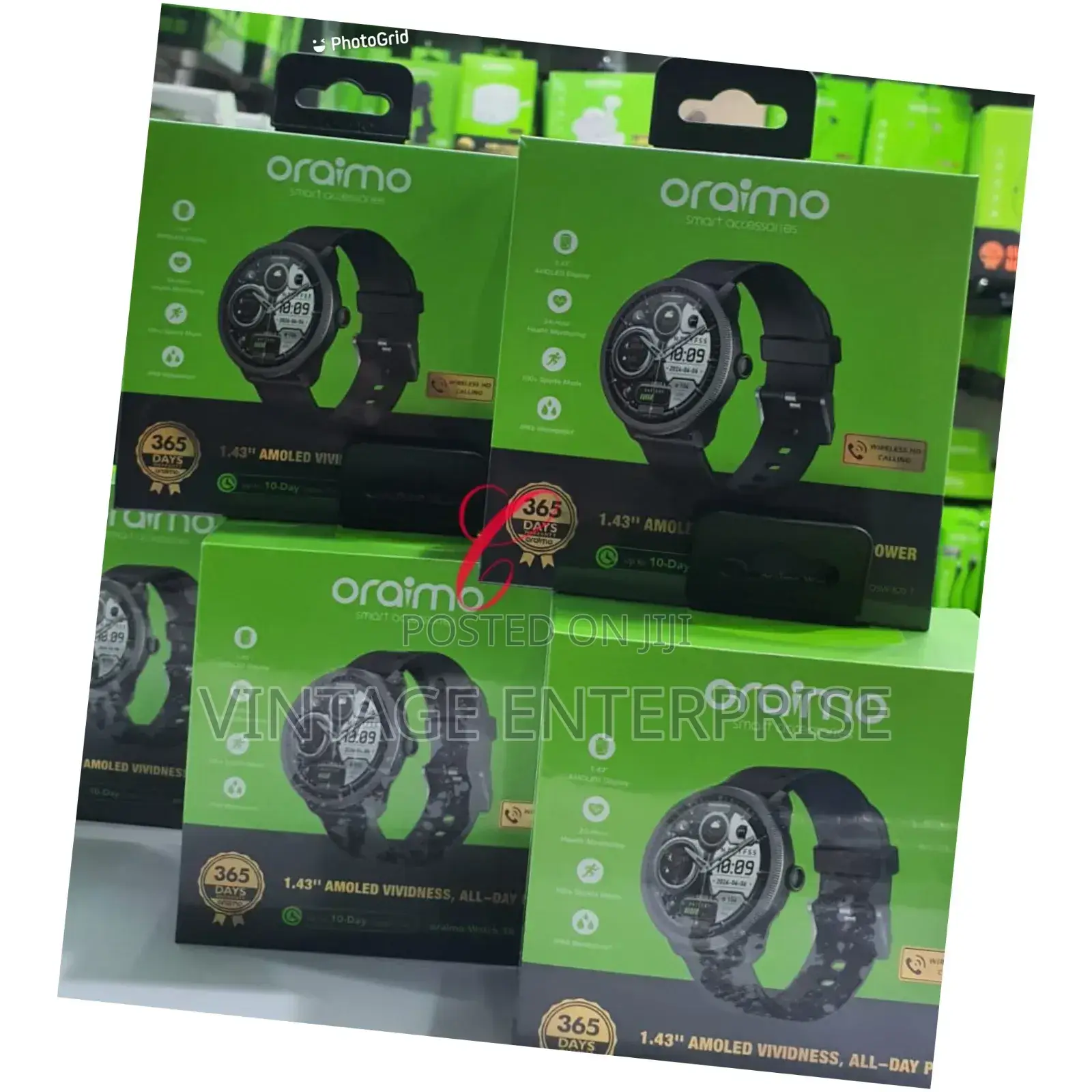 Oraimo Watch 5r Osw-820 1.43'' *Amoled* Ip68 Smart Watch