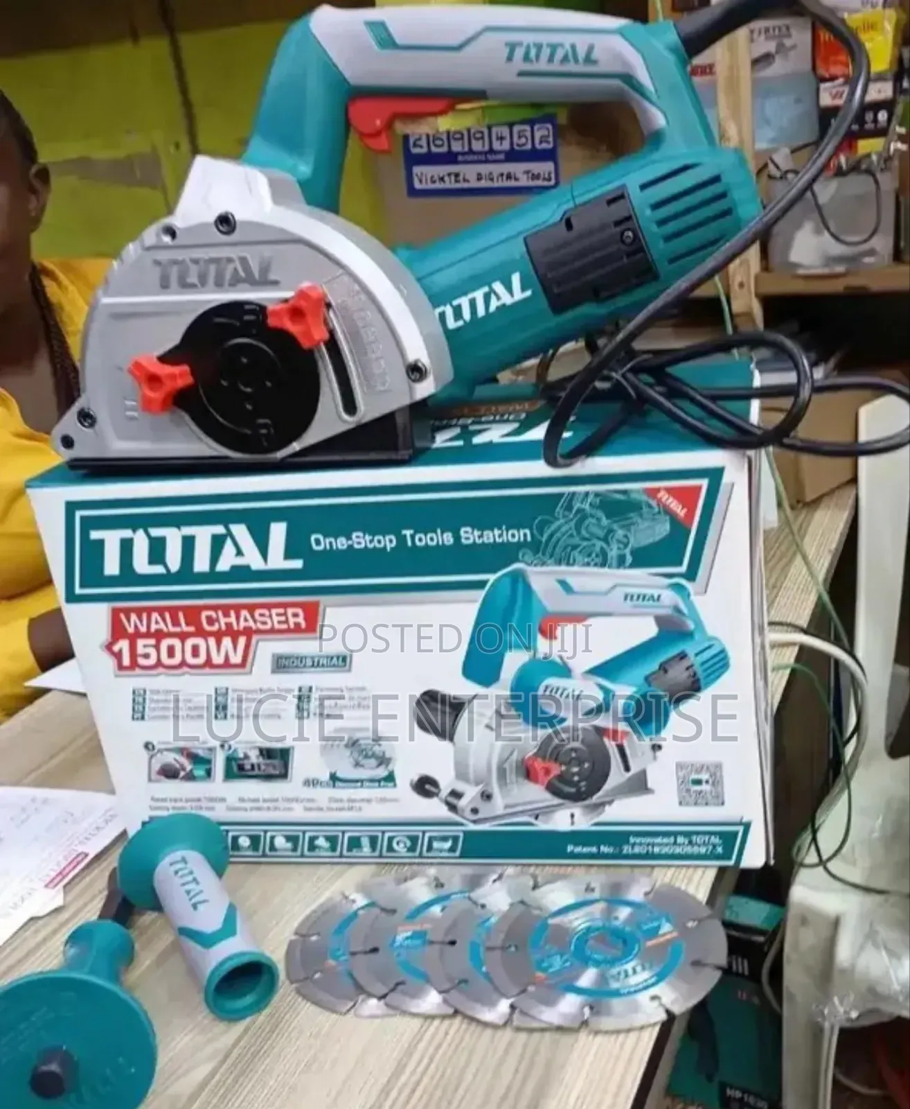 Total Wall Chaser Machine 1500watts