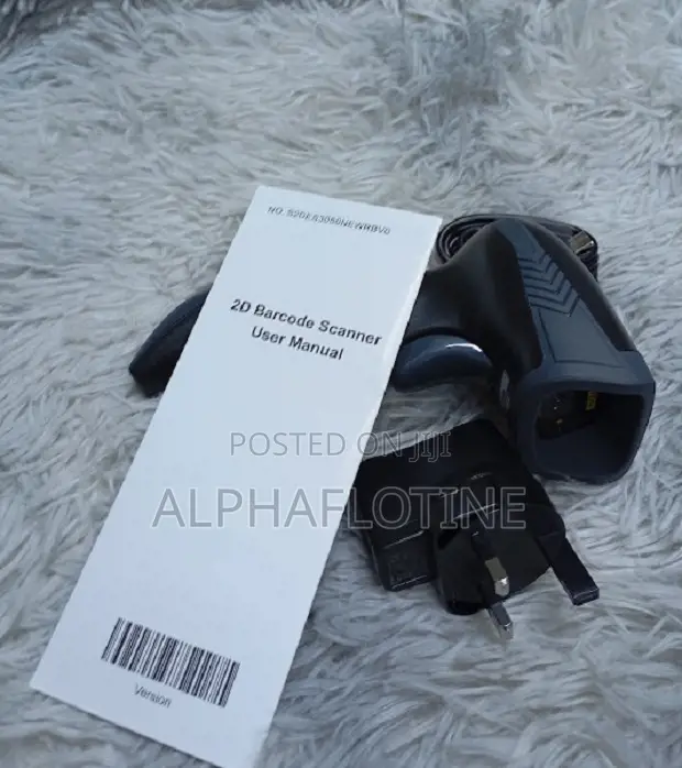 Wired Barcode Scanner Usb Versatile Scanning Hands-Free Scan Qr Code
