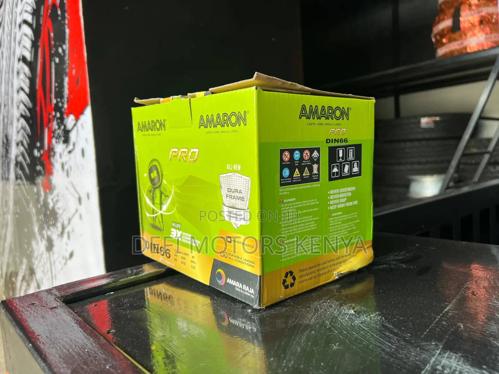 Amaron Car Battery Din66