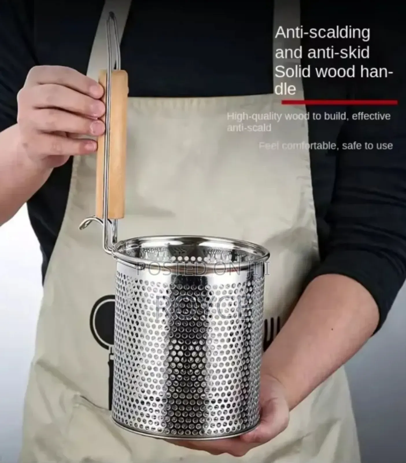 Stainless Steel Chips / Spaghetti Fryer Funnel-16cm