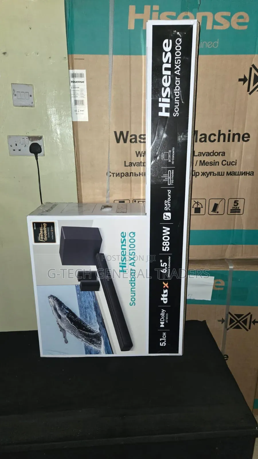 Hisense 5.1ch 580w Soundbar System Ax5100q