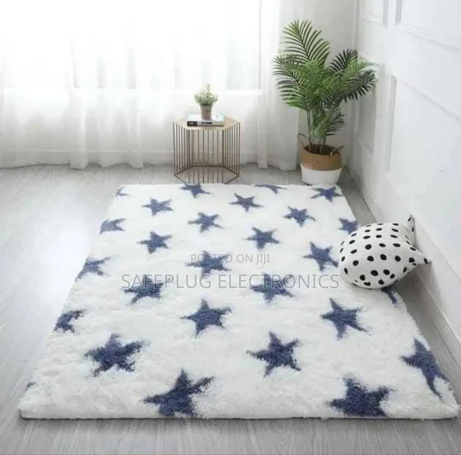 Fluffy Carpet With Patches