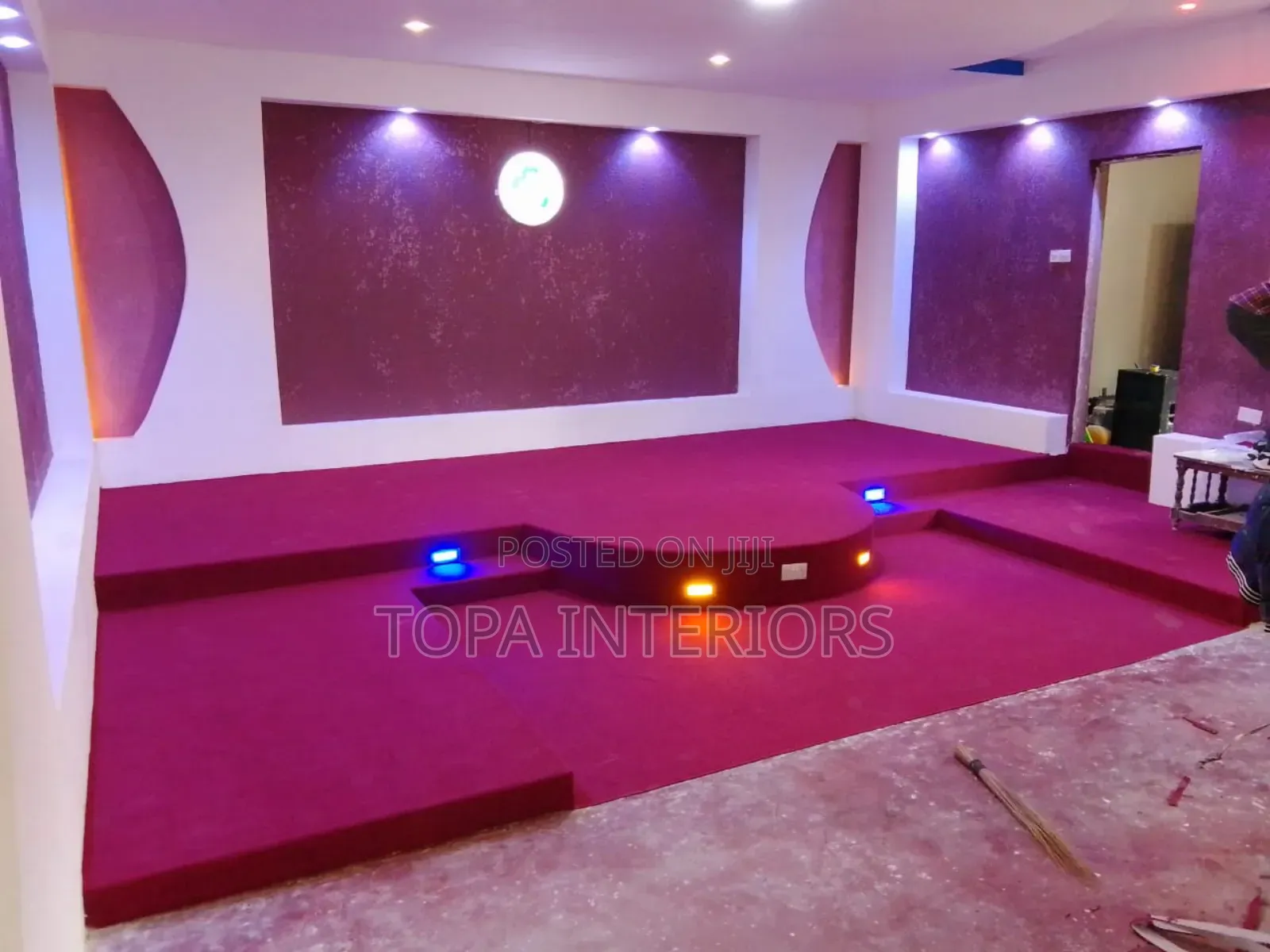 Altar Carpets for Church Pulpit Decoration Supply and Installation