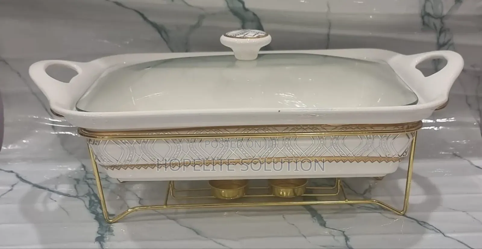 Single Ceramic Chaffing Dish