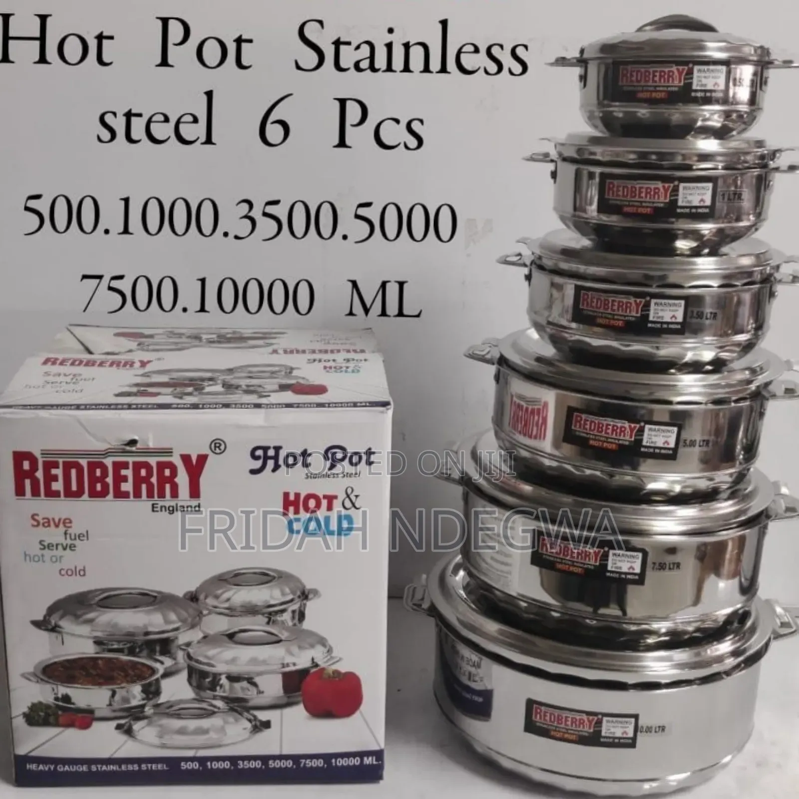 Redberry  6 Pcs Hotpots