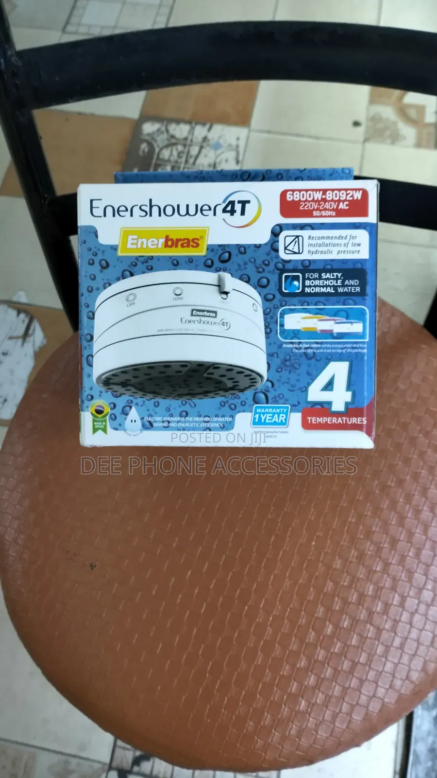 Enershower 4 Temperature Instant Shower Water Heater