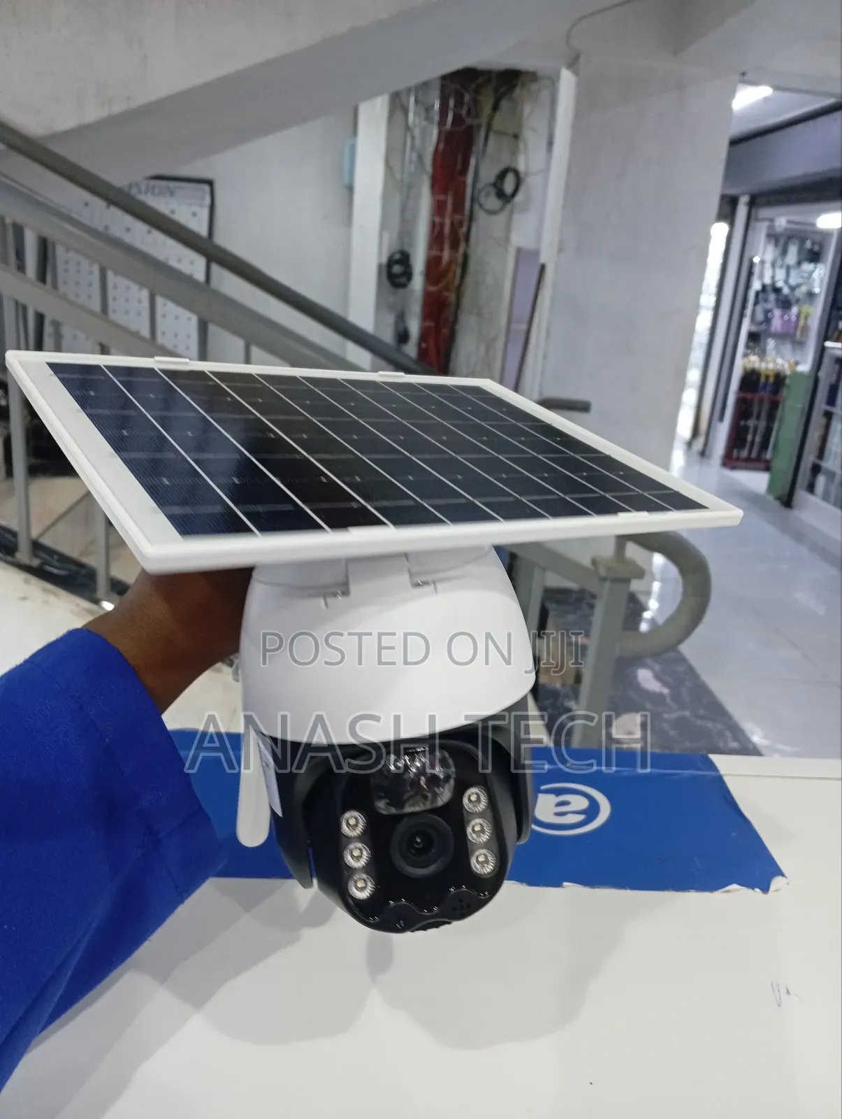 4g Single Lens Wifi Solar Powered CCTV Camera With Audio