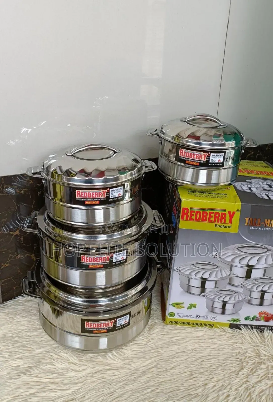 Tall Maxx Stainless Hot Pot