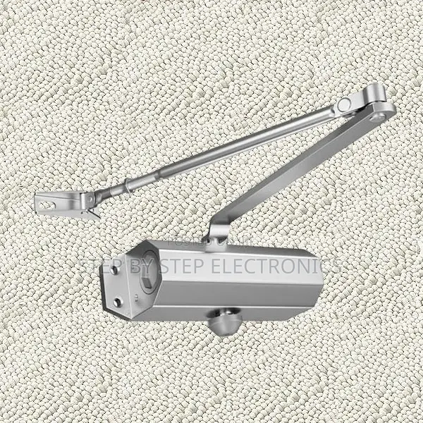 Adjustable Speed Hydraulic Door Closer – Prevents Door Slamming