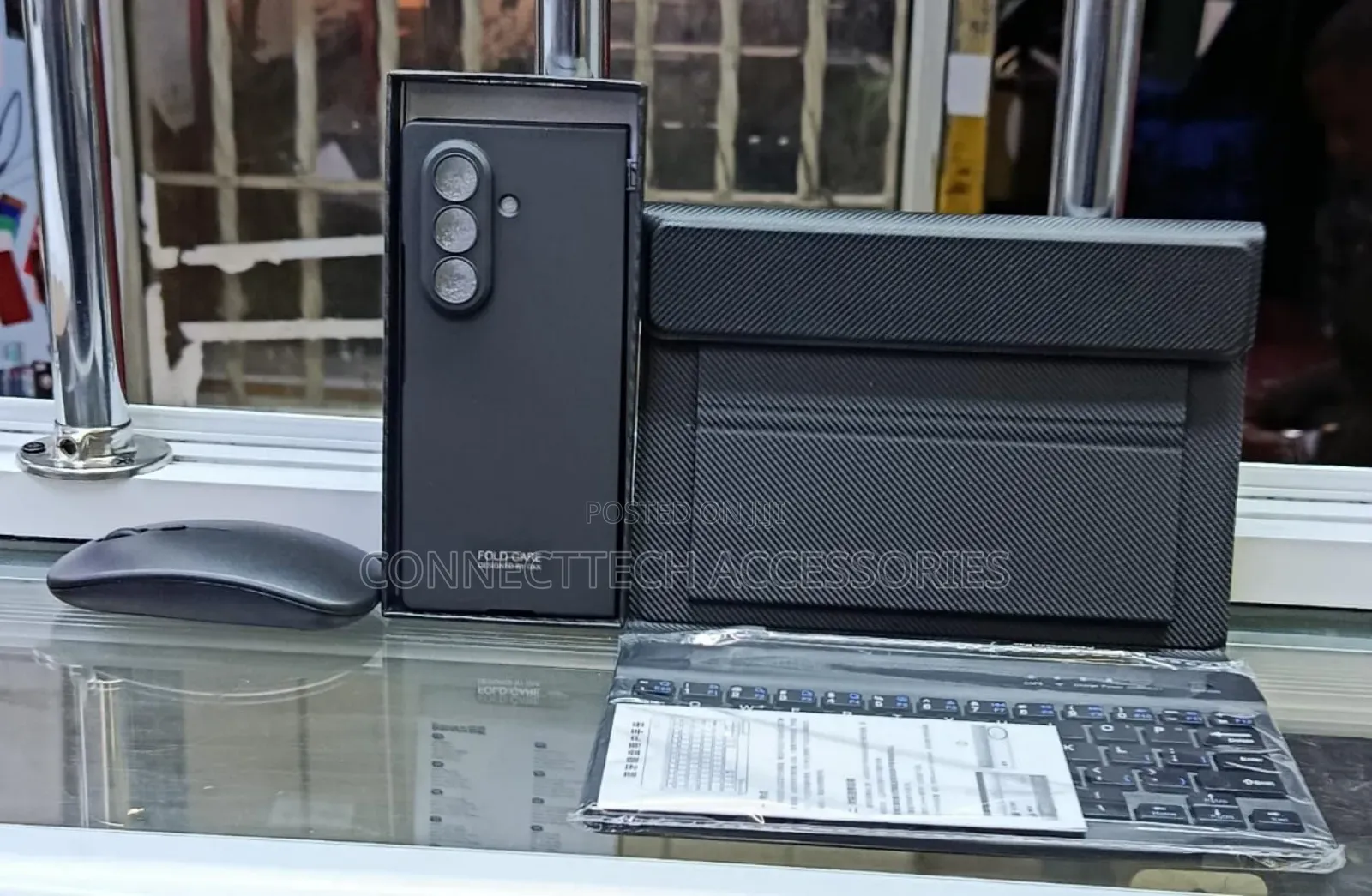 Samsung Z Fold 7 Keyboard Case With Pen+Mouse