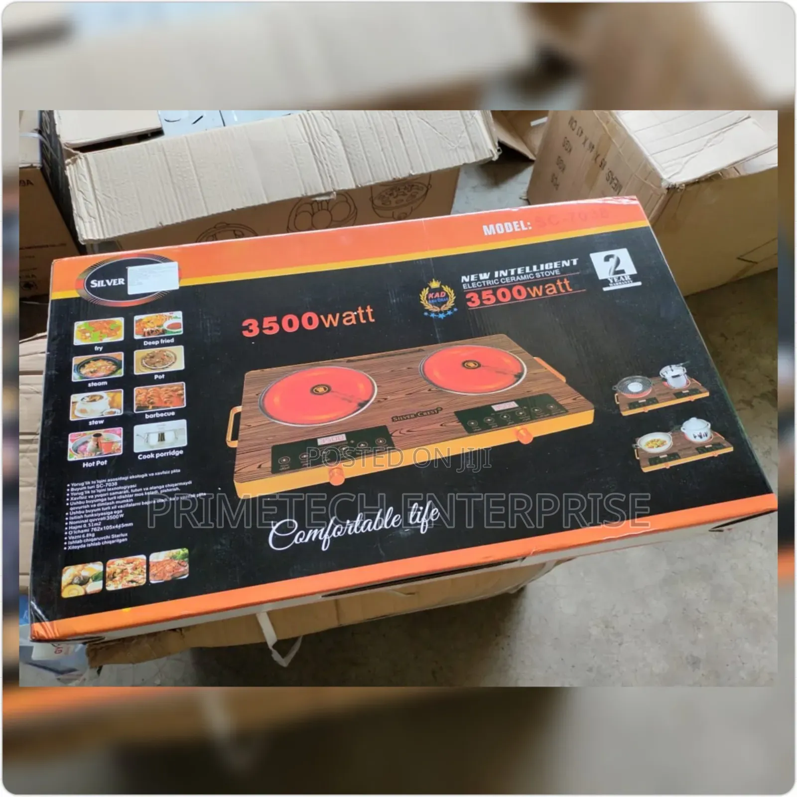Silver Crest Double Induction Cooker-3500watts