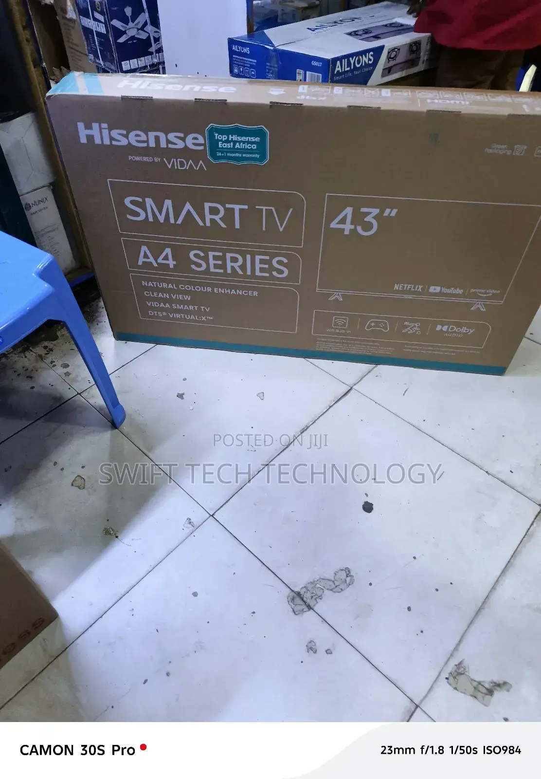 Hisense 43 Inches A4n Series Smart Tv