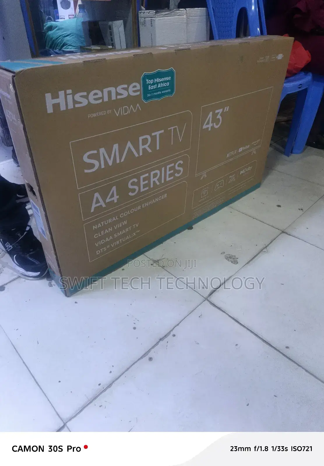 Hisense 43 Inches A4n Series Smart Tv