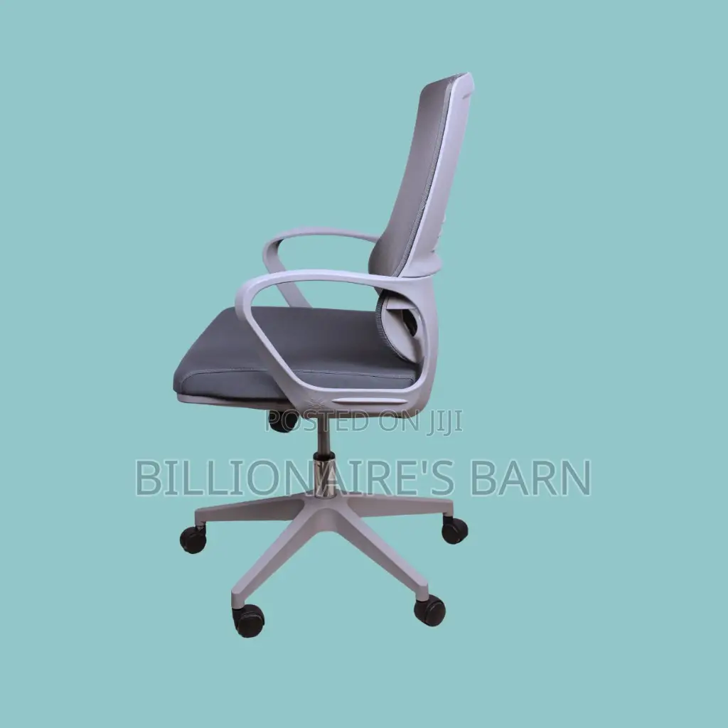 Grey Ergonomic Mesh Office Chair — Tilt Lock Mechanism #310