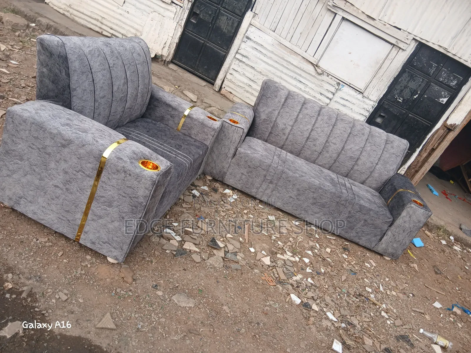 Quality Grey 3,2 Sofa Set for Sale at Edge Furniture Shop