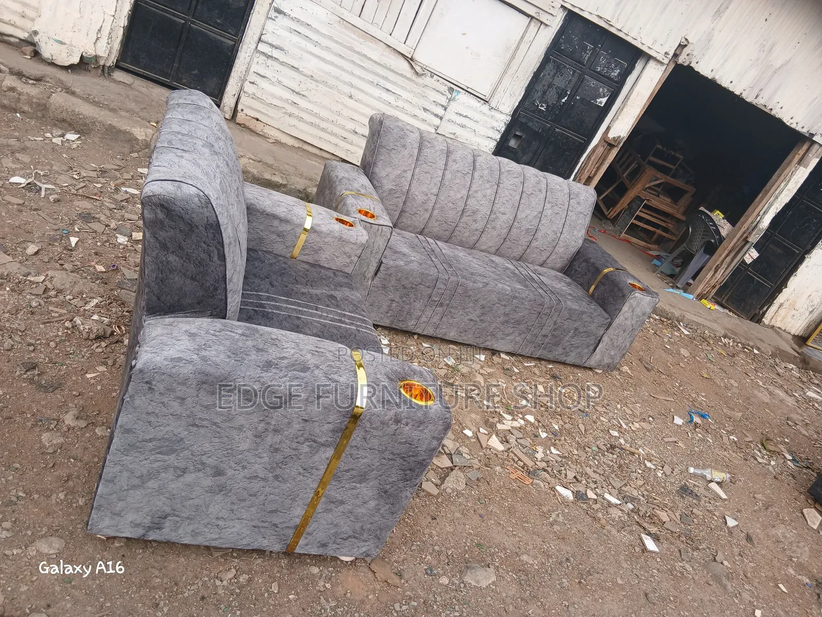 Quality Grey 3,2 Sofa Set for Sale at Edge Furniture Shop