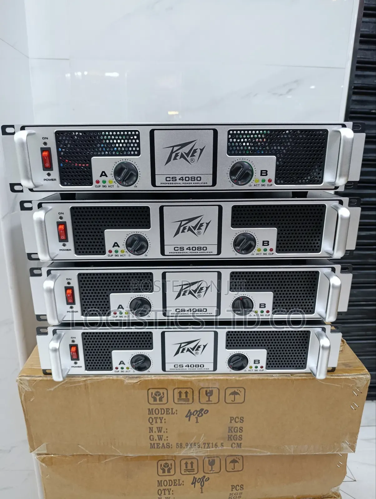 Peavey Amplifier Cs 4080 Watts 2 Channel Professional Power Amplifier