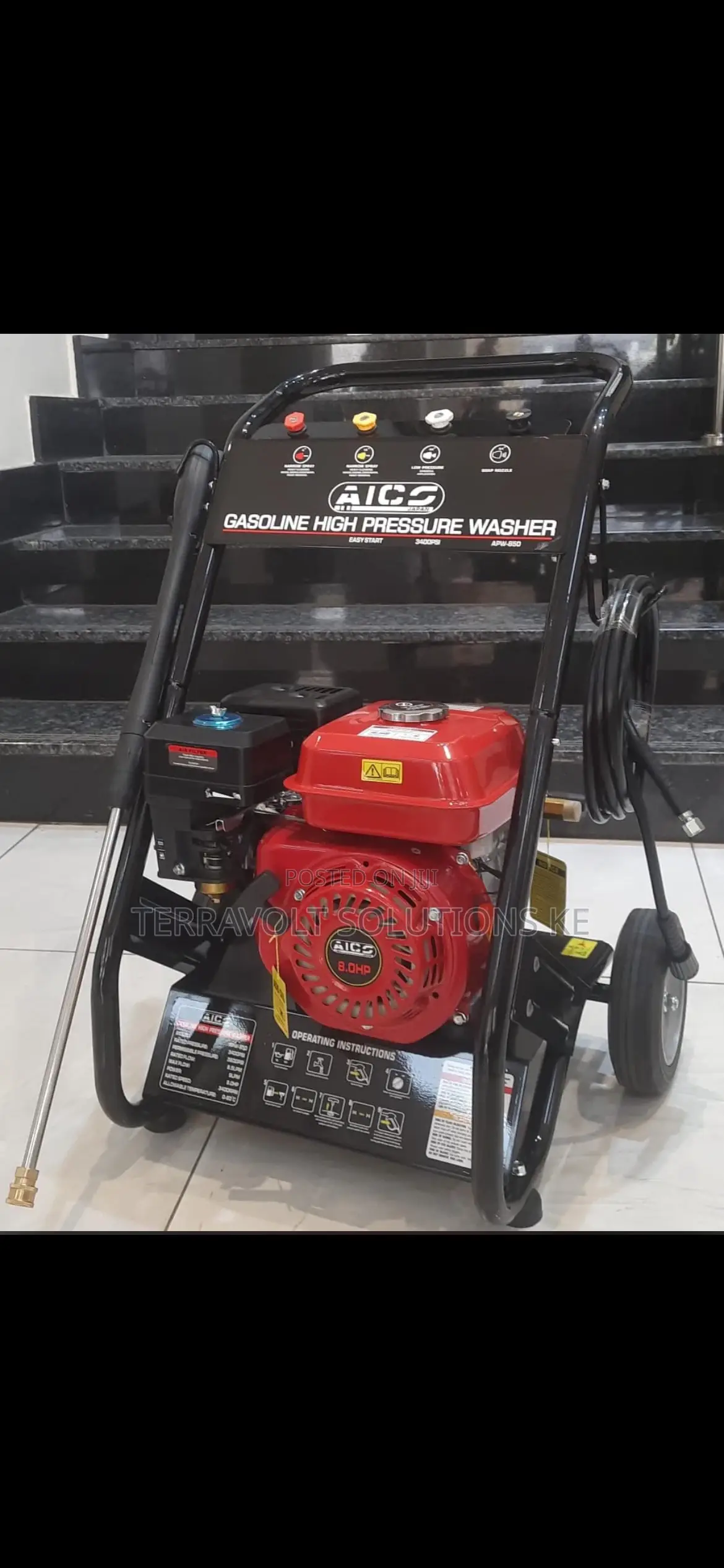 Aico Heavy Duty Gasoline Car Washer