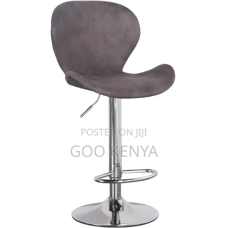 Bar Stool; Elegant Pu Leather High Bar Chair With Swivel Seat